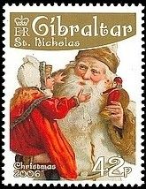 St. Nicholas giving a Present to a Young Girl