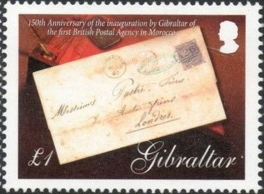Ealiest known letter from Morocco via Gibraltar