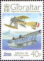 RAF Short 184 and RAF Saro London