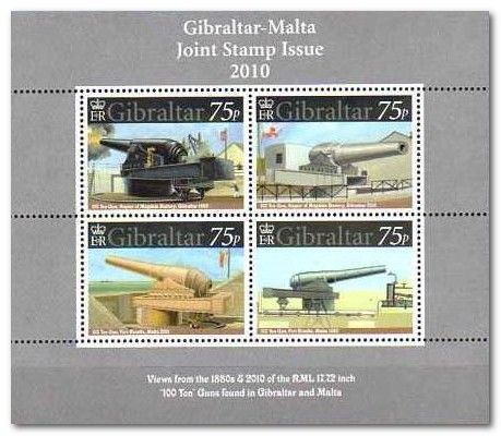 100 Ton Gun, Napier of Magdala Battery (Gibraltar 1880)
