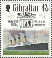 Sets sail on her maiden voyage 10th April 1912 10.00 hrs