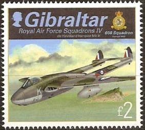 De Haviland Vampire Mk V, 608 Squadron
