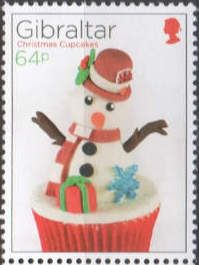Cupcake (Snowman)