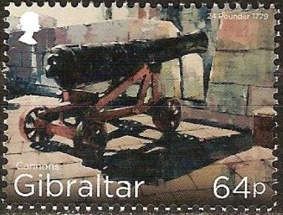 Cannons from Gibraltar Fortifications
