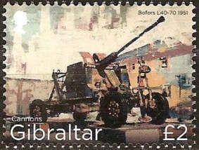 Cannons from Gibraltar Fortifications