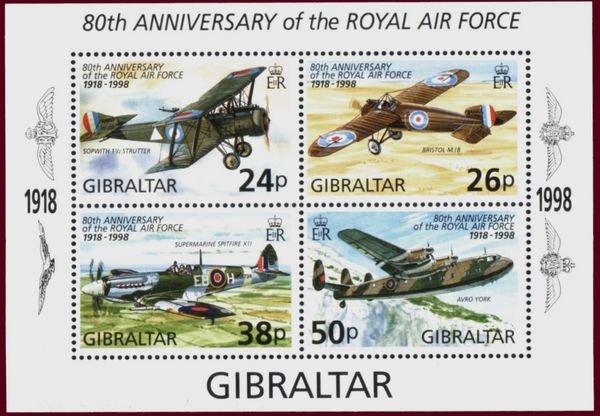 80th Anniversary of the Royal Air Force, 1918-1988