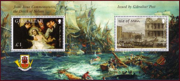 Battle of Trafalgar II / Joint Issue with Isle of Man