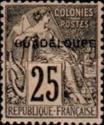 Type Alphée Dubois overprint