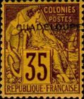 Type Alphée Dubois overprint