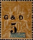Type Groupe overprint and surcharge