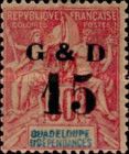 Type Groupe overprint and surcharge