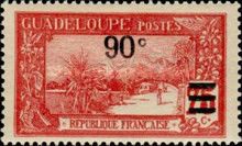 The Great Soufriere surcharged