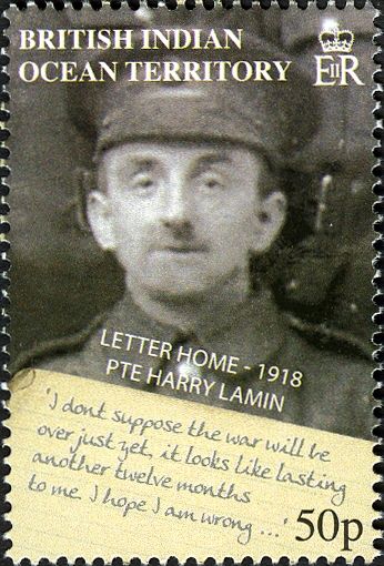 Pte Harry Lamin - 1918
