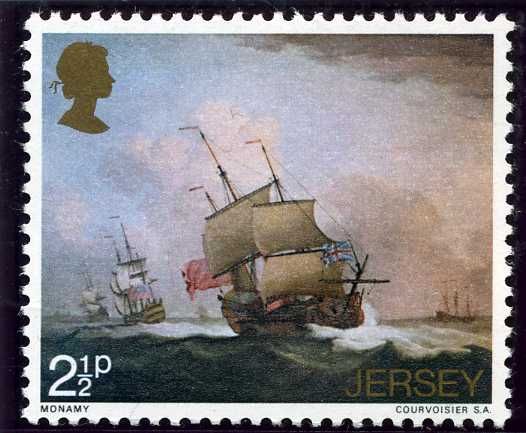 "English Fleet in the Channel" by Peter Monamy (1670-1749)
