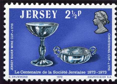 Jersey Silver Wine Cup, c. 1710 and Christening Cup, c. 1710