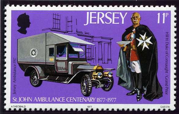 Duke of Connaught and the Jersey Ambulance, 1917