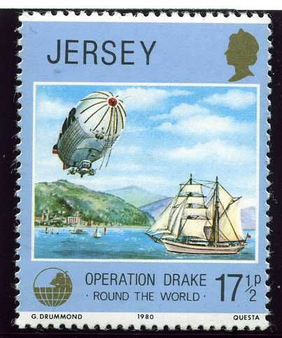 "Eye of the Wind" and Goodyear Aerospace Airship "Europa"