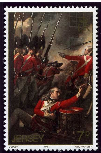 Detail of "The Death of Major Peirson"