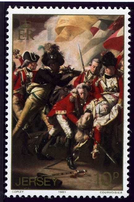 Detail of "The Death of Major Peirson"