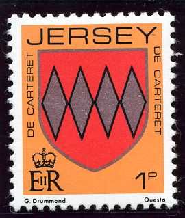 Arms of the "De Carteret" Family