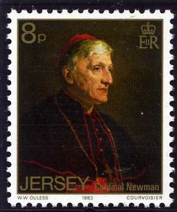 Cardinal Newman, 1801-1890 (Painting of W. Ouless)