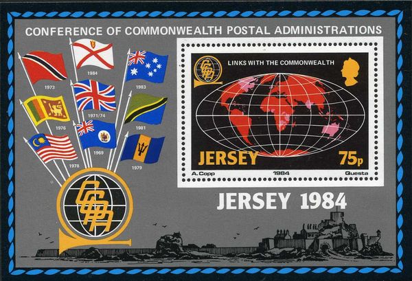 Map showing Commonwealth