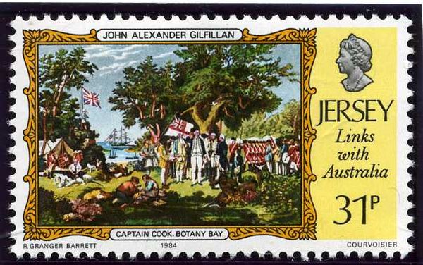 Captain Cook at Botany Bay