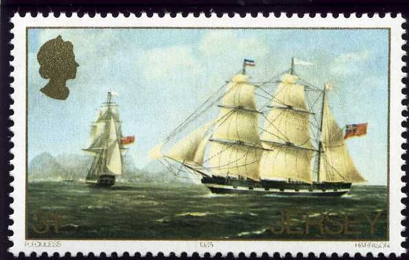 The Rambler entering Cape Town, 1841