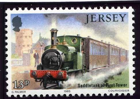 Locomotive "Saddletank" at First Tower