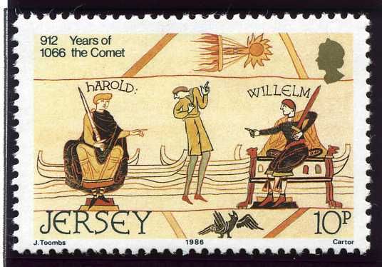King Harold, William of Normandy and Halley's Comet, 1066