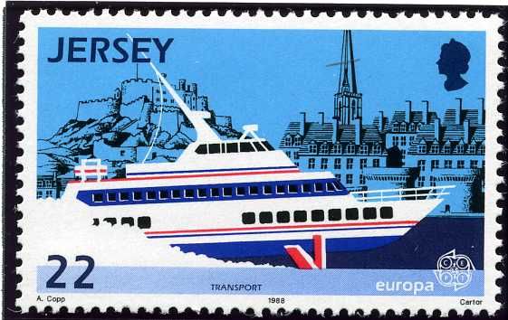 Hydrofoil, St. Malo and Elizabeth Castle, St. Helier