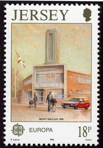 Head Post Office, Halkett Place, St. Helier (1890)