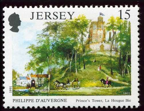 Prince's Tower, La Hougue Bie, 1801