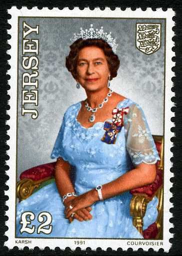 Queen Elizabeth II (from Photo by Karsh)
