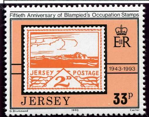 German Occupation Stamps (1943): No. N6 (2 p)