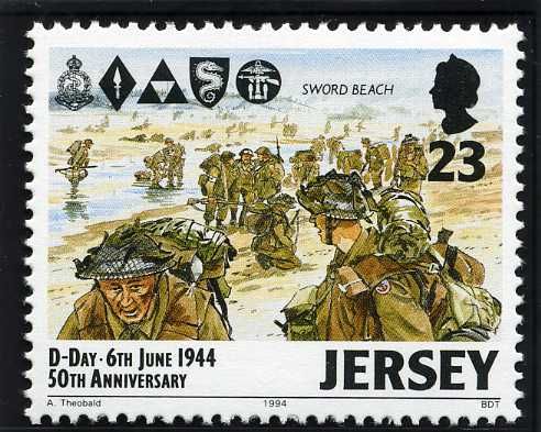 British Troops on Sword Beach