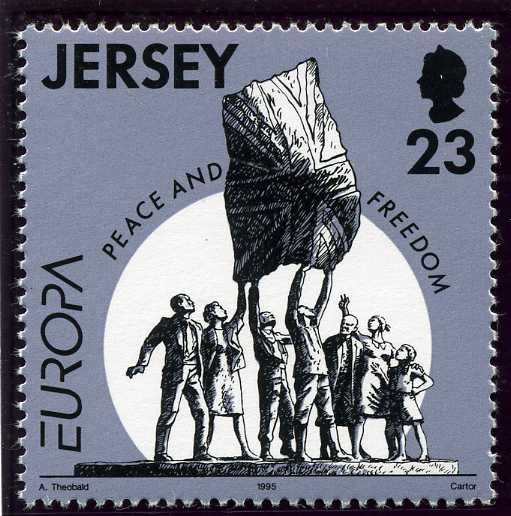 Liberation, background in grey (Sculpture by Philip Jackson)