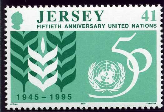 Peace Doves and United Nations Anniversary Emblem