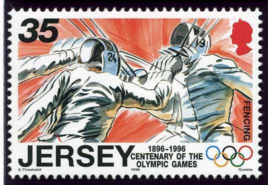 Centenary of Modern Olympic Games: Fencing