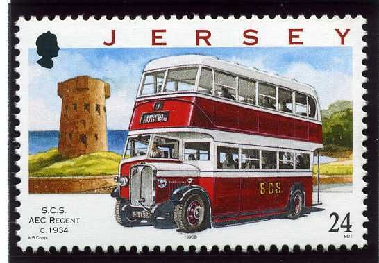 Safety Coach Service Regent Double Decker, 1934