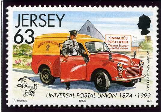 Jersey Postal Service "Morris Minor P.O. Van"