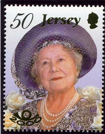 Queen Elizabeth the Queen Mother with Roses