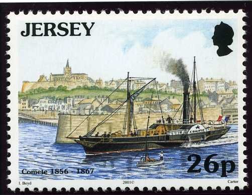 Paddle Steamer "Comete" (1856-1867)