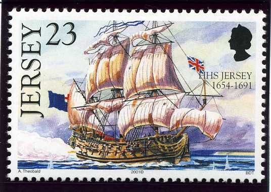 Frigate "HMS Jersey", 1694-1698