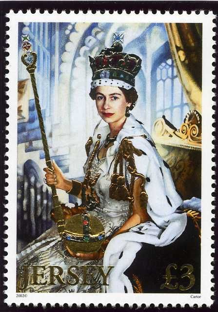Queen Elizabeth II in Coronation Robes (after Cecil Beaton)