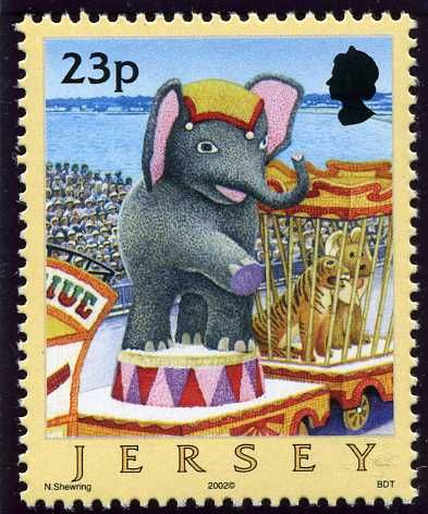 Elephant Float, Parish of St. John, 1980