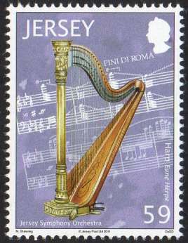 Harp; "Pini di Roma" by Ottorino Respighi