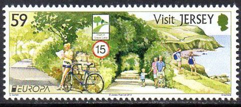 Cyclist, Family walking & Hikers