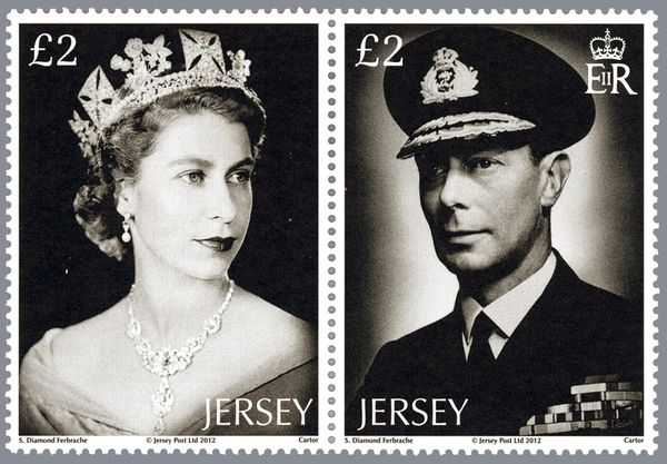 Queen Elizabeth II, 1954 - King George VI