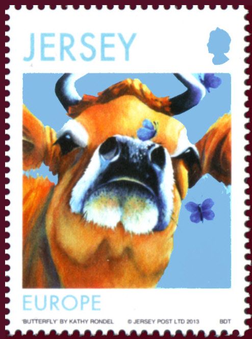 Florence, Jersey Cow (Bos primigenius taurus)